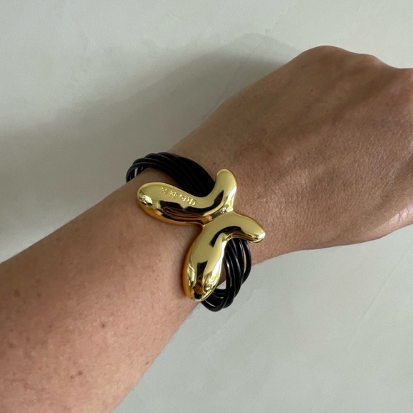 UNO de 50 Bracelet • Butterfly effect • Gold plated • Size M - Picture 12 of 14